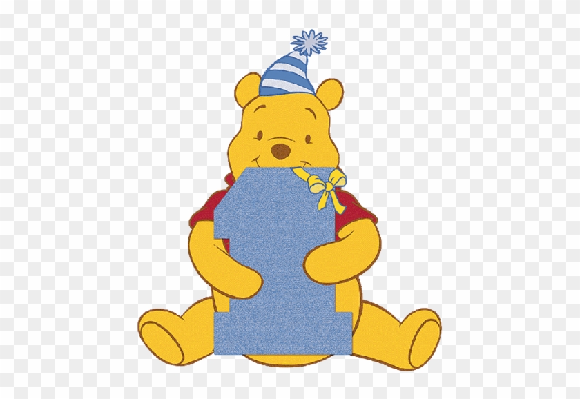 Download Pooh Happy 1st Birthday Boy Free Transparent Png Clipart Images Download