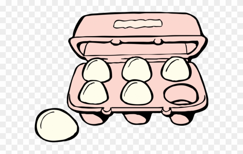 Eggs Clipart Black And White #562618