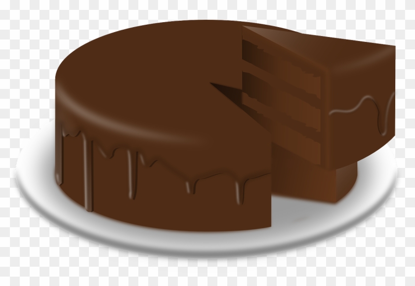 Chocolate Cake Clipart Small Cake - Chocolate Cake Clipart Free #562665