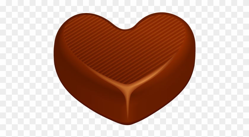 Chocolate Heart Icon - Heart Shaped Chocolate Png #562716