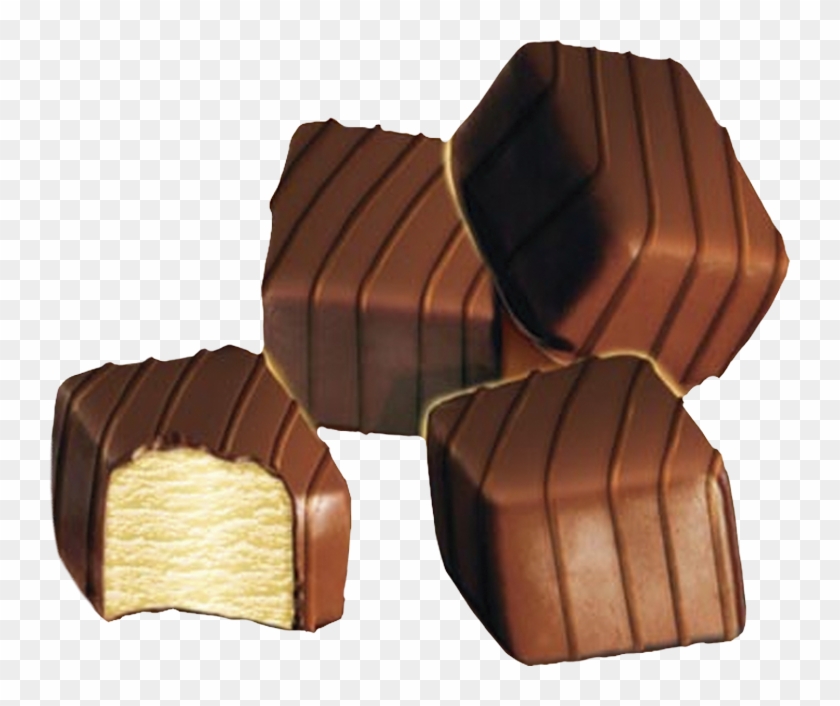 Delicious Chocolates Filled With Vanilla Flavoured - Bombones Helados Png #562749