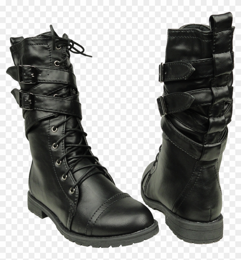 Black Boots Png Image - Black Boots Transparent Background #562776