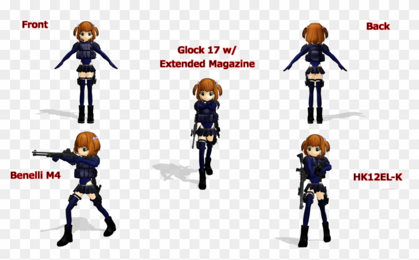 Unit 12 Combat Outfit Study By Chibiai-kun - Action Figure #562807