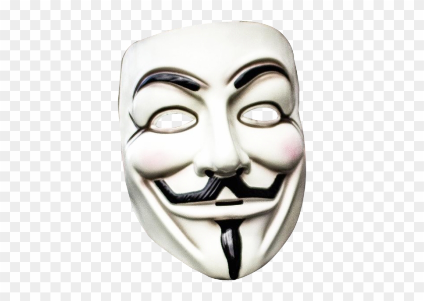 White Anonymous Mask Png Transparent Image Png Images - Guy Fawkes Mask Png #562888