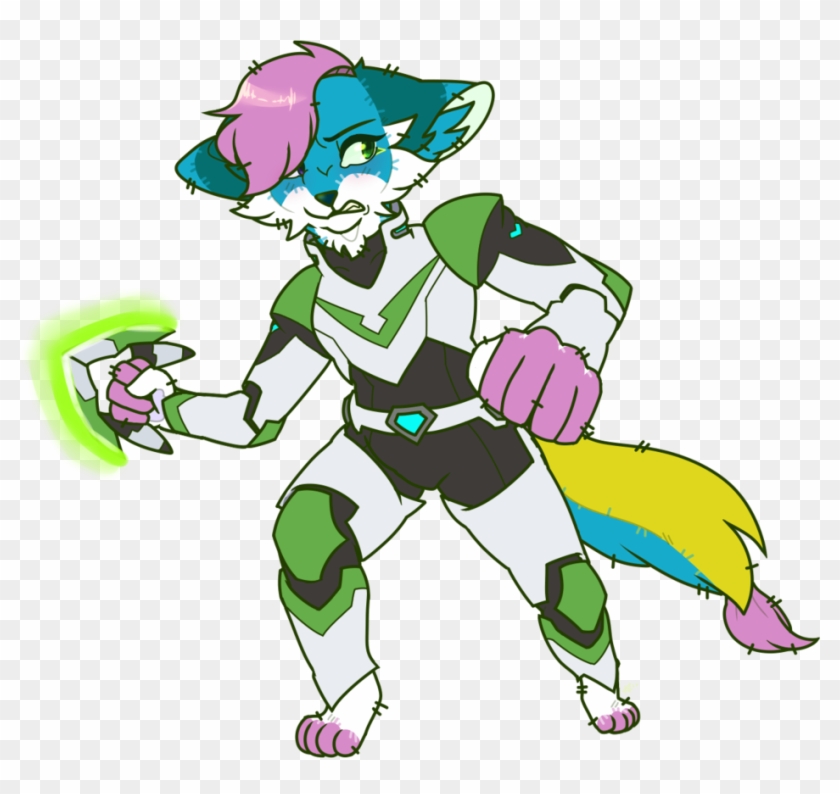 [ga / At] Green Paladin Raibi By Saiiorrr - Cartoon #562938