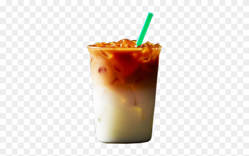 Cold Milk Marked By Rich, Full-bodied Espresso Shots - Iced Caramel Macchiato Png #563024