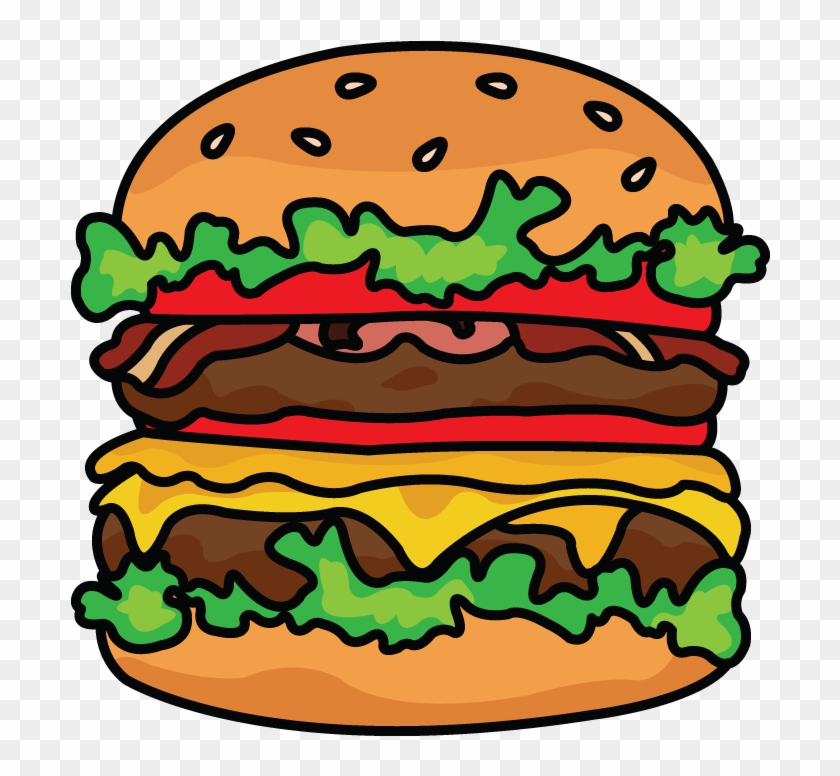 Drawn Hamburger Spongebob - Burger Drawing #563148
