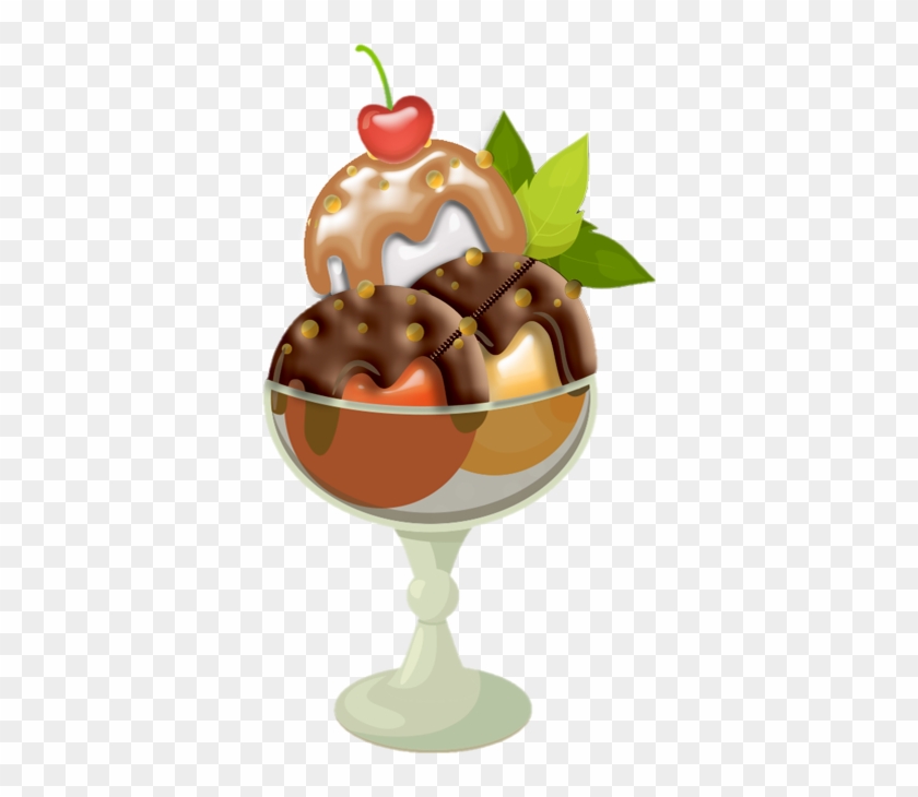 Coupe De Crème Glacée, Glace Png - Ice Cream #563203