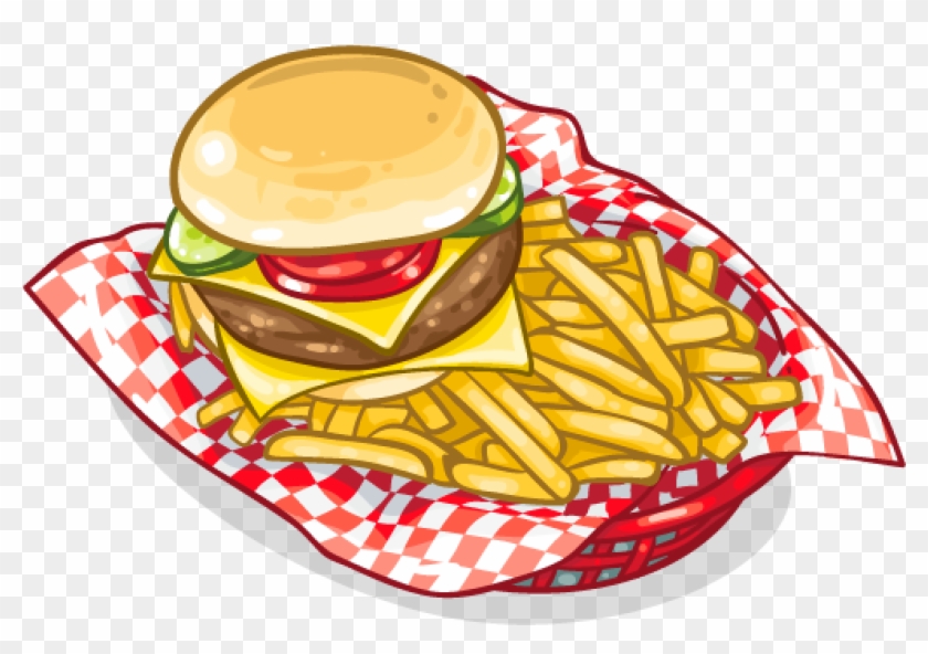Fries Hamburger And Fries - Hamburger And Fries Logo #563310