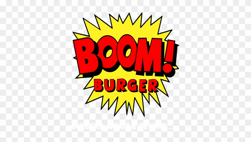 Boom Burger - Boom Burger Logo #563328
