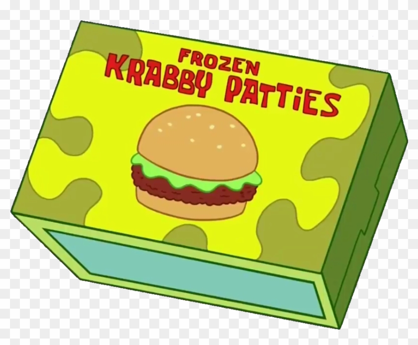 Burger Clipart Krabby Patty - Spongebob Frozen Krabby Patties #563344