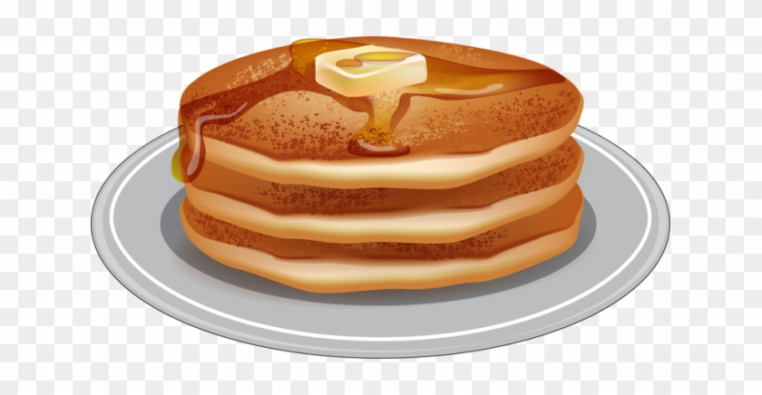 Pancake Plate Cliparts - Pancake Clipart #563478