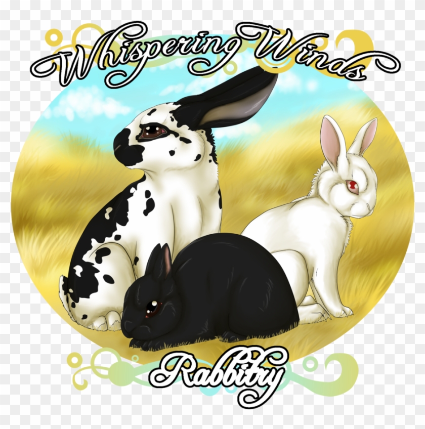 Whispering Winds Rabbitry Logo By Serenity115 Whispering - Cartoon #563518