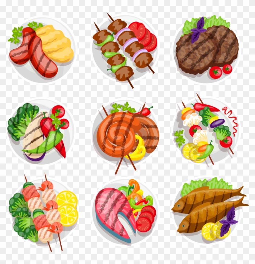 Barbecue Kebab Steak Vegetarian Cuisine Grilling - Barbecue Kebab Steak Vegetarian Cuisine Grilling #563546
