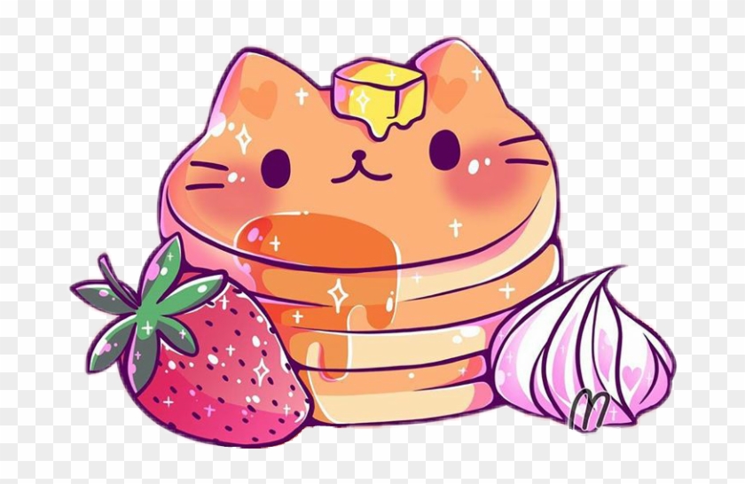 Pancake Clipart Kawaii - Kawaii Pancake #563538