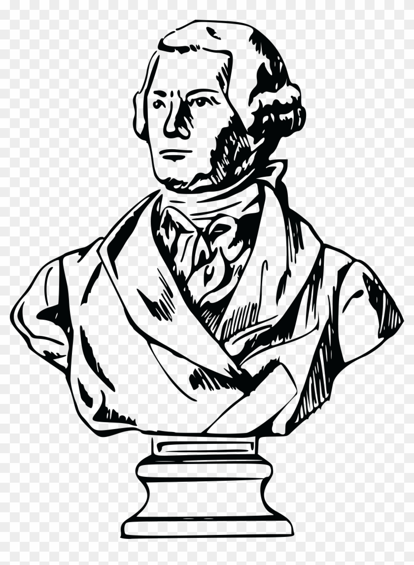 Free Clipart Of A Bust - Bust Black And White Clipart #563669