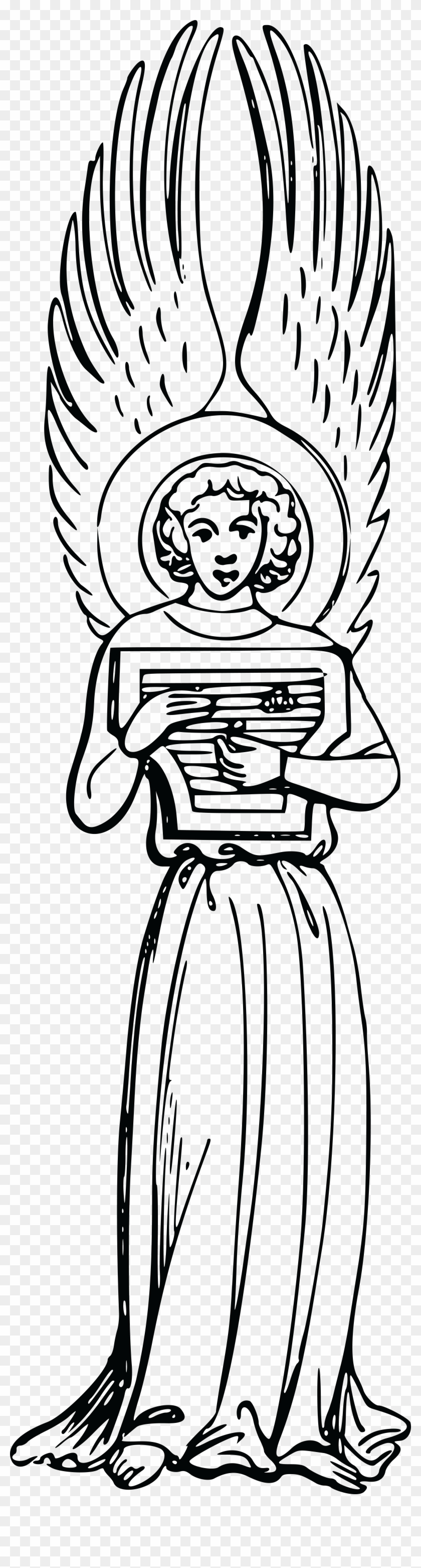 Free Clipart Of A Female Angel - Free Clipart Of A Female Angel #563694