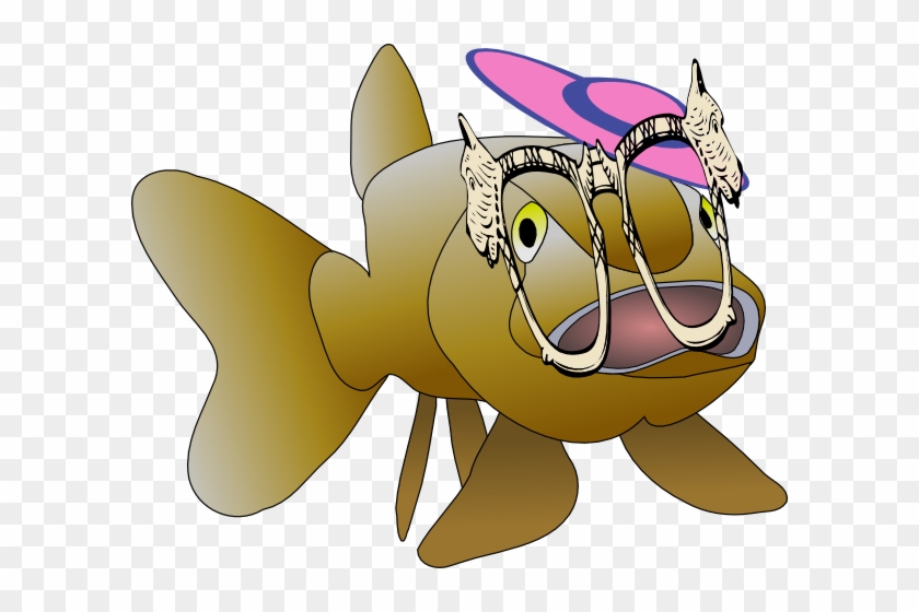 Grandma Fish Clip Art At Clkercom Vector Online Royalty - Grandma Shark Clipart #563685