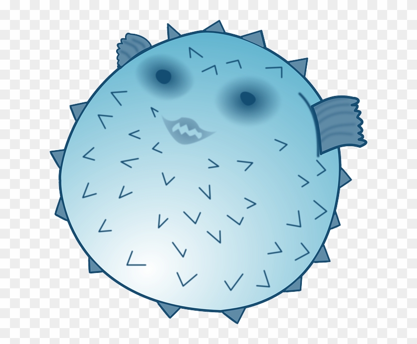 Free Photo Underwater Thick Boxfish Swim Puffer Fish - Blowfish Clipart Png #563698