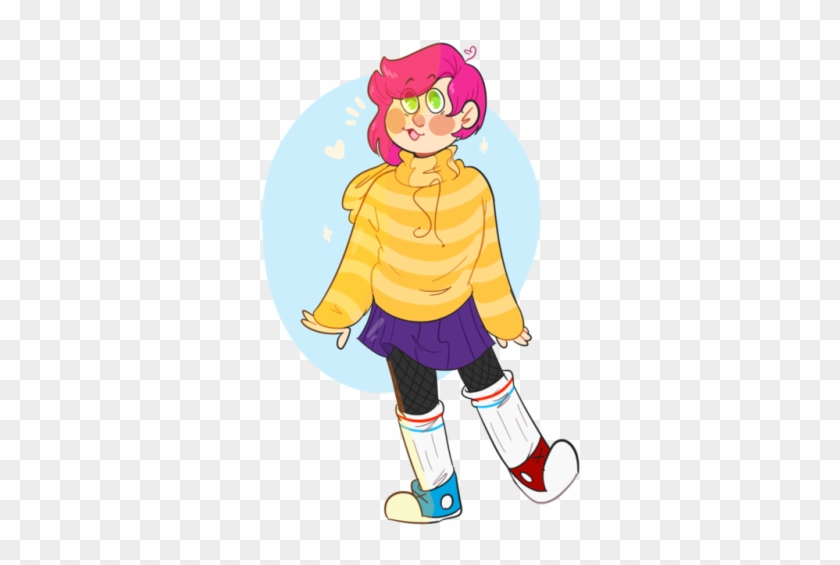 A Tiny Art Trade With The Lovely @snowflakeb0ttles - Cartoon #563741