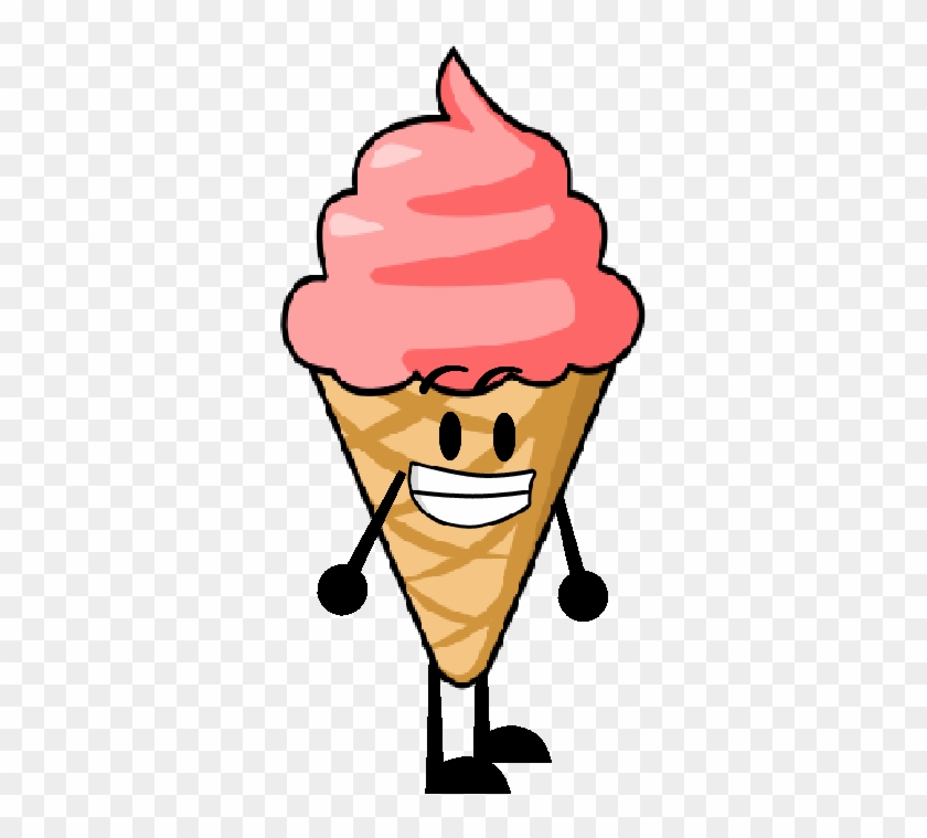 Ice Cream Pose - Cono De Helado Animado - Free Transparent PNG Clipart  Images Download