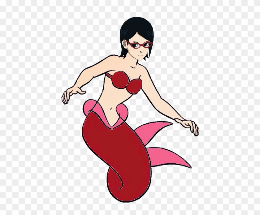 Sarada Use Mermaid No Jutsu By Crossovercomic - Hinata Hyuga Or Sakura Haruno #563790