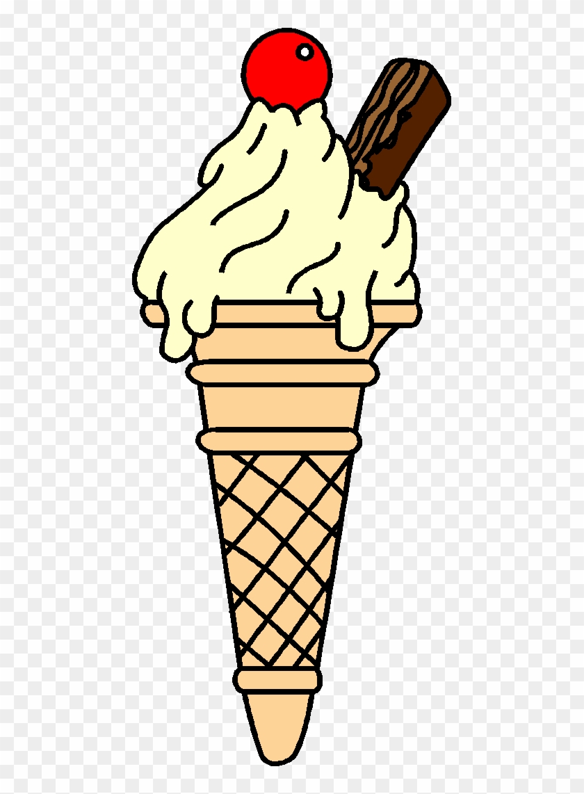 Ice Cream - Ice Cream Cone #563808