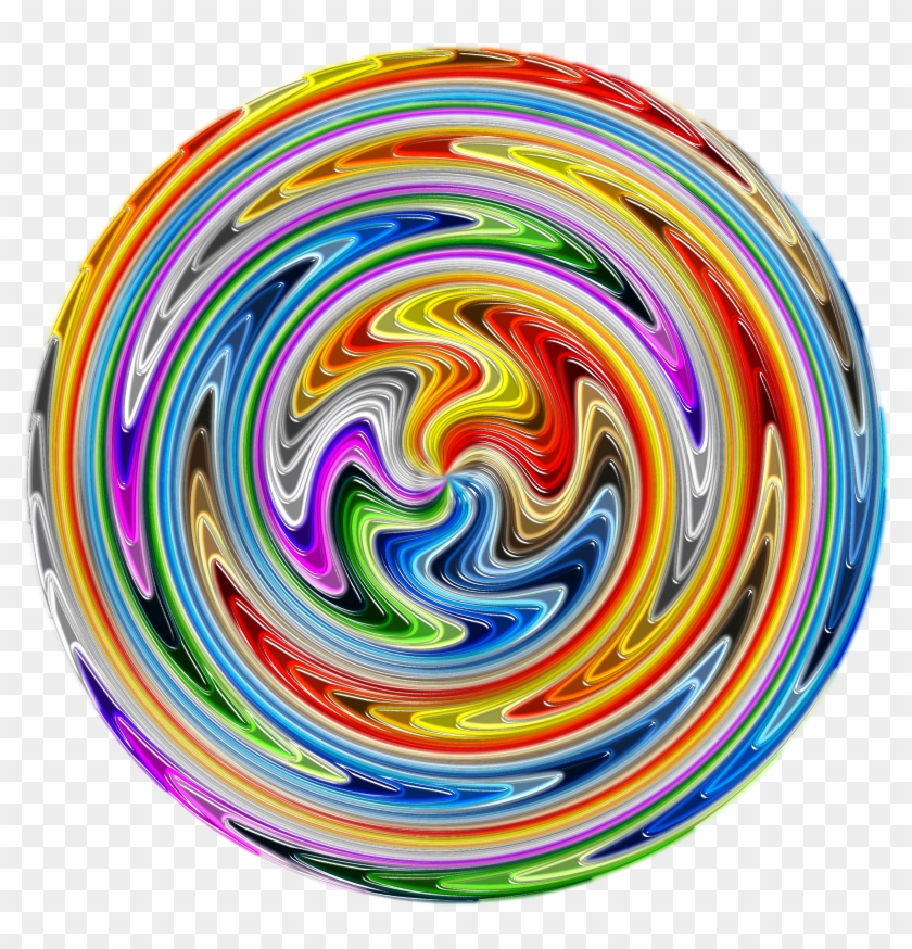 Paint Swirls - Circle #564020