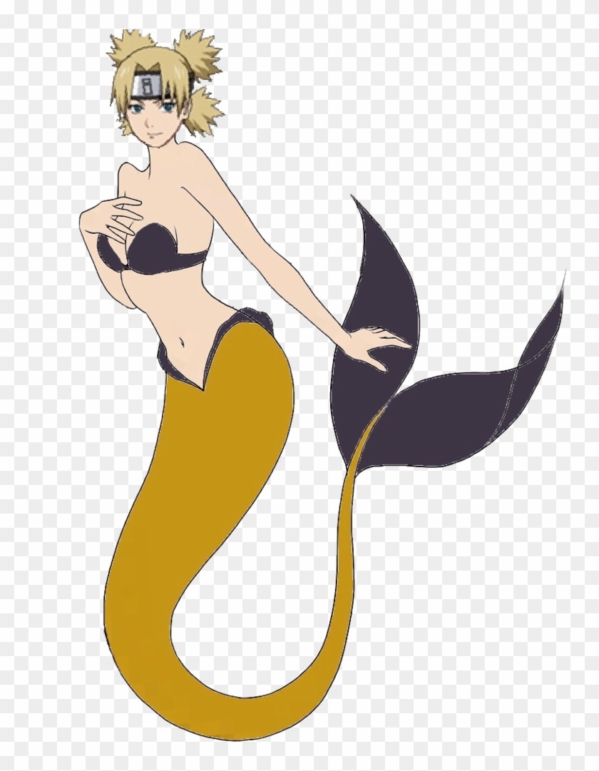 Temari Use Mermaid No Jutsu By Crossovercomic - Temari As A Mermaid #563858