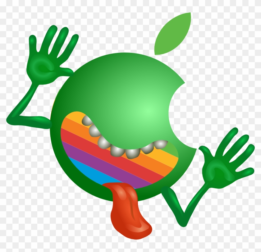 Alien Apple - Galaxy Don T Panic #563888