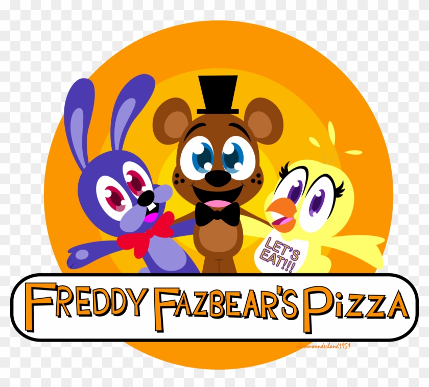 Freddy Fazbear's Pizza Logo By Alisonwonderland1951 - Freddy Fazbear Pizza Cute #563958
