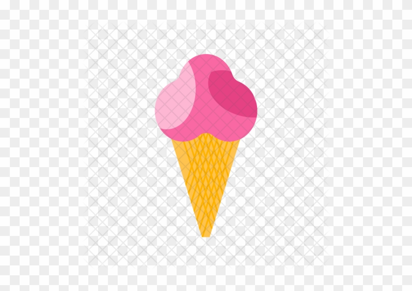 Ice-cream Icon - Ice Cream Cone #563998