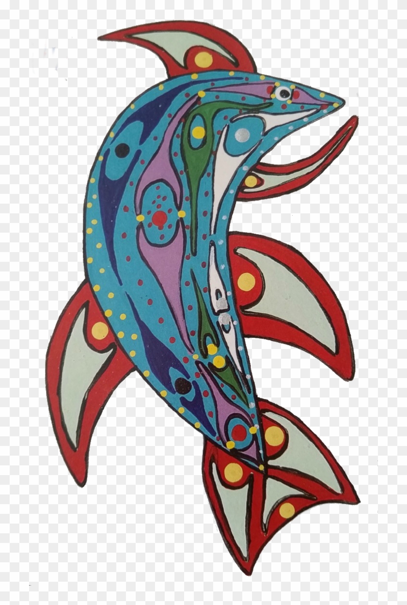 Metis Art Image Of A Salmon - Art #564065