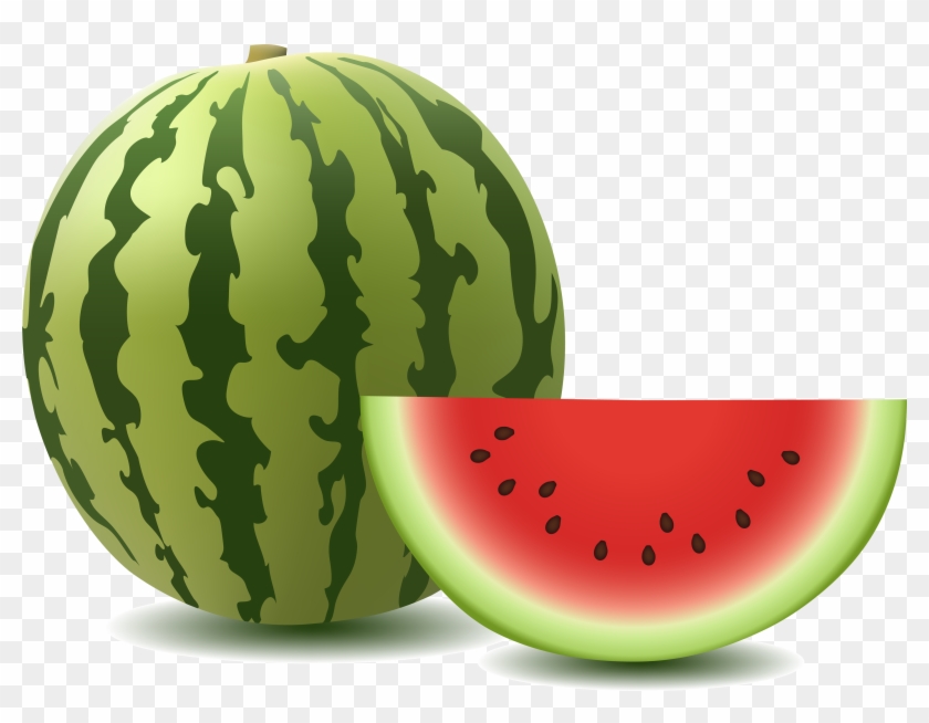 Cucumber Clipart Watermelon Plant - Watermelon Png #564079