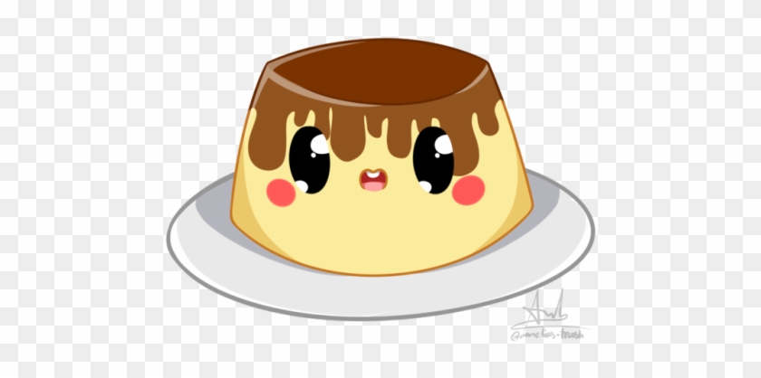 Puddi-pudding - Caramel Pudding Cartoon - Free Transparent PNG Clipart  Images Download