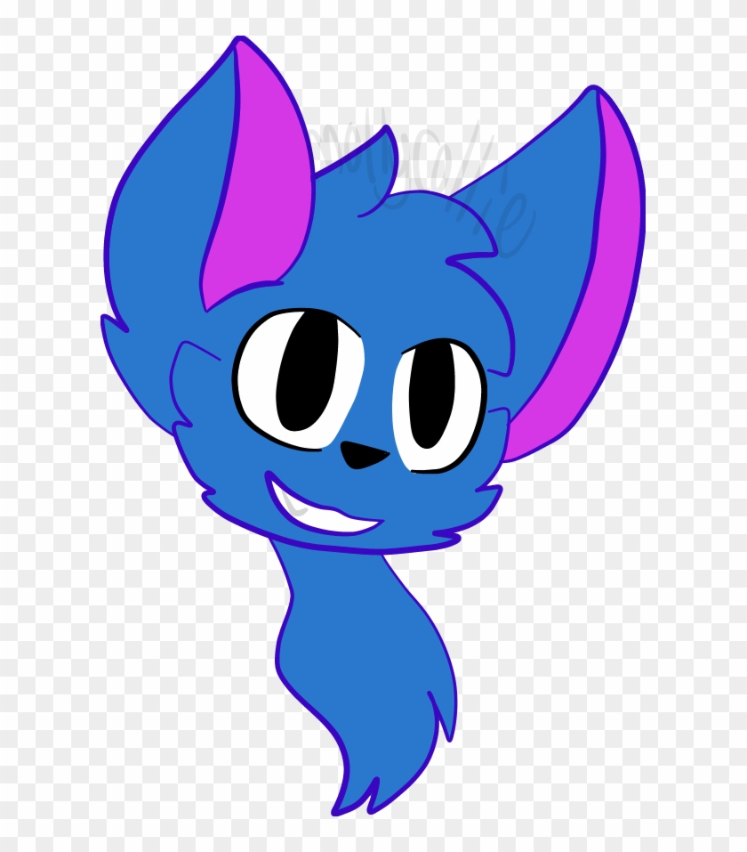 Happy Bloo Cat By Mollycollie - Cartoon #564231