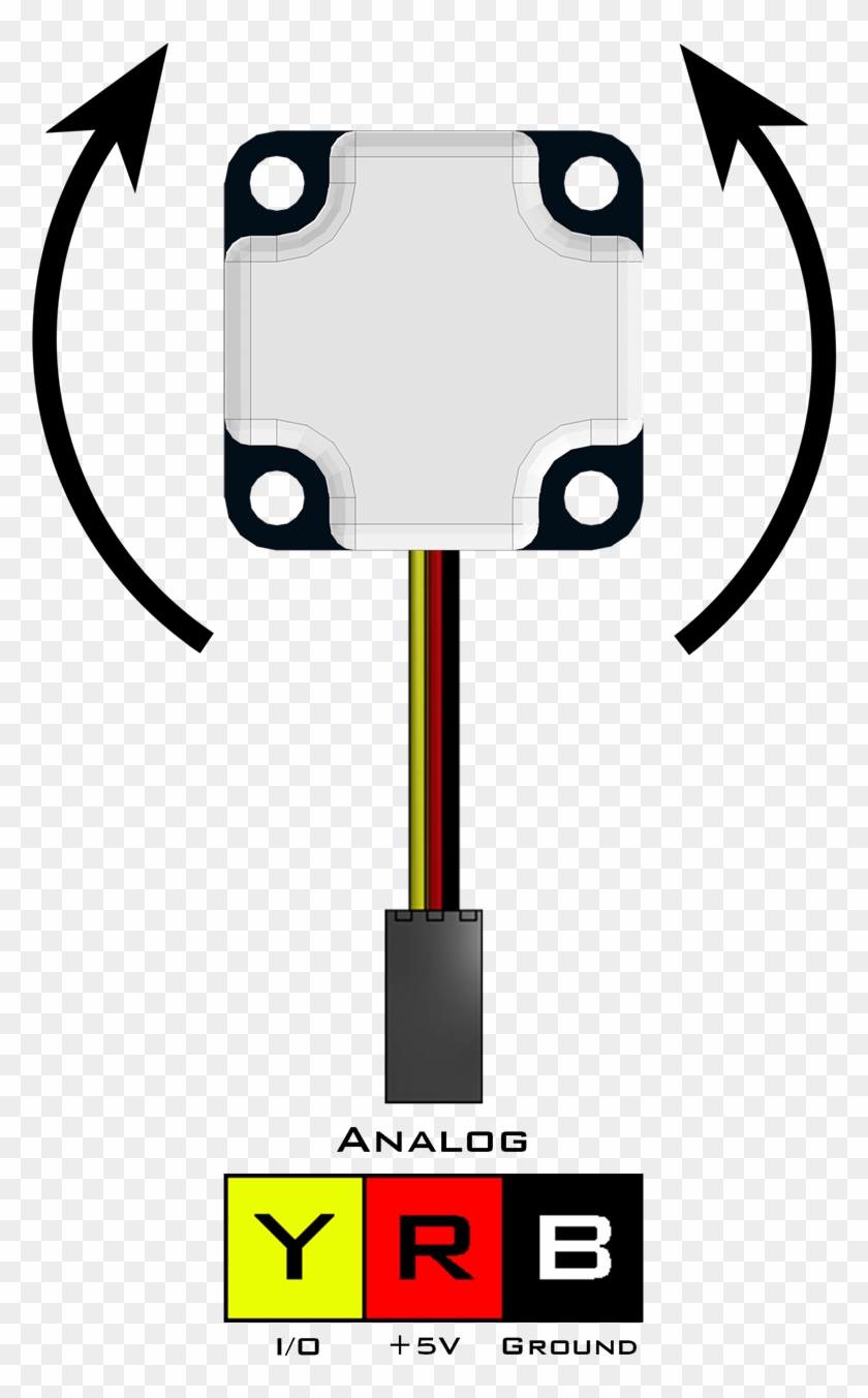 Picture Of Rate Gyro - Mems Magnetic Field Sensor #564274