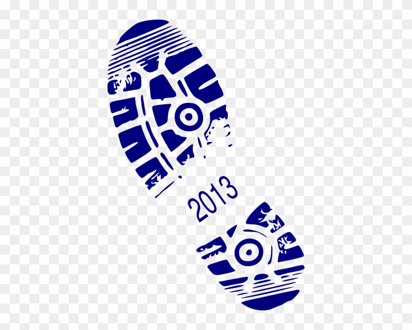 Blue 2013 Shoe Flip Clip Art At Clkercom Vector Online - Free Running Shoe Vector #564408