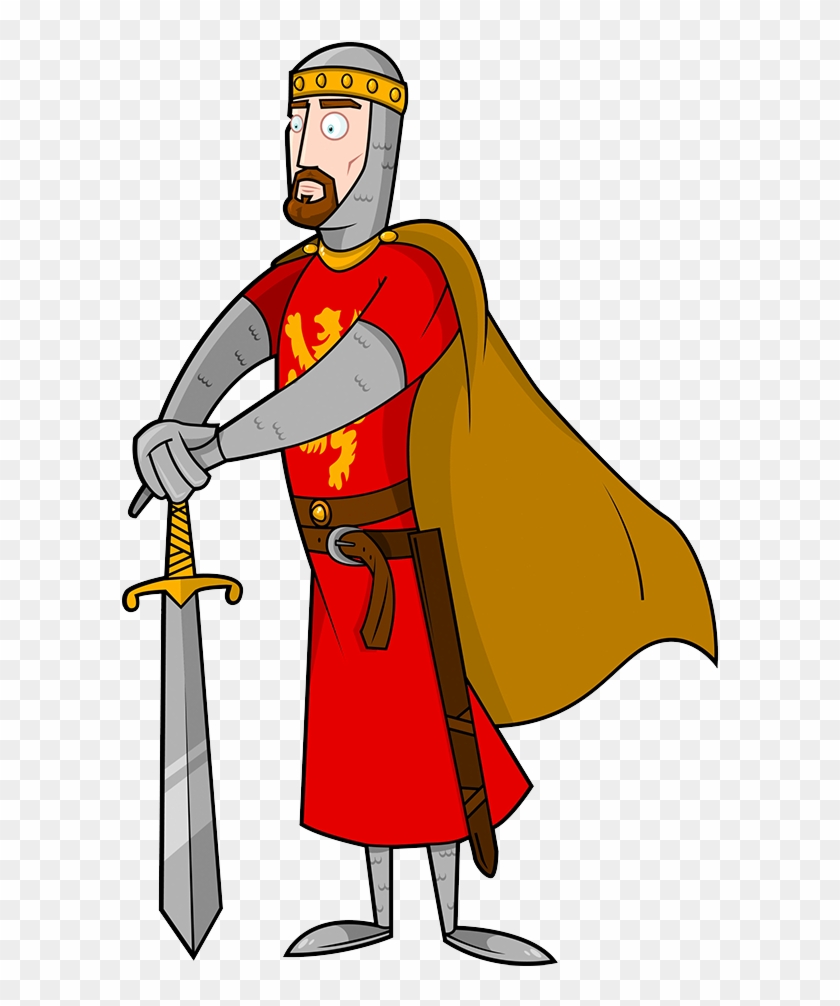 King Arthur Excalibur Clip Art - King Arthur Cartoon Characters #564600