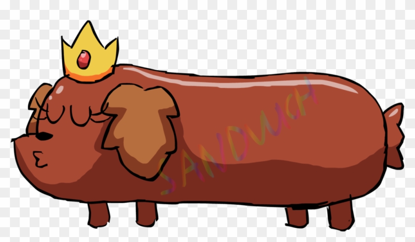 Hot Dog By Sandvvich On Clipart Library - Cartoon #564735