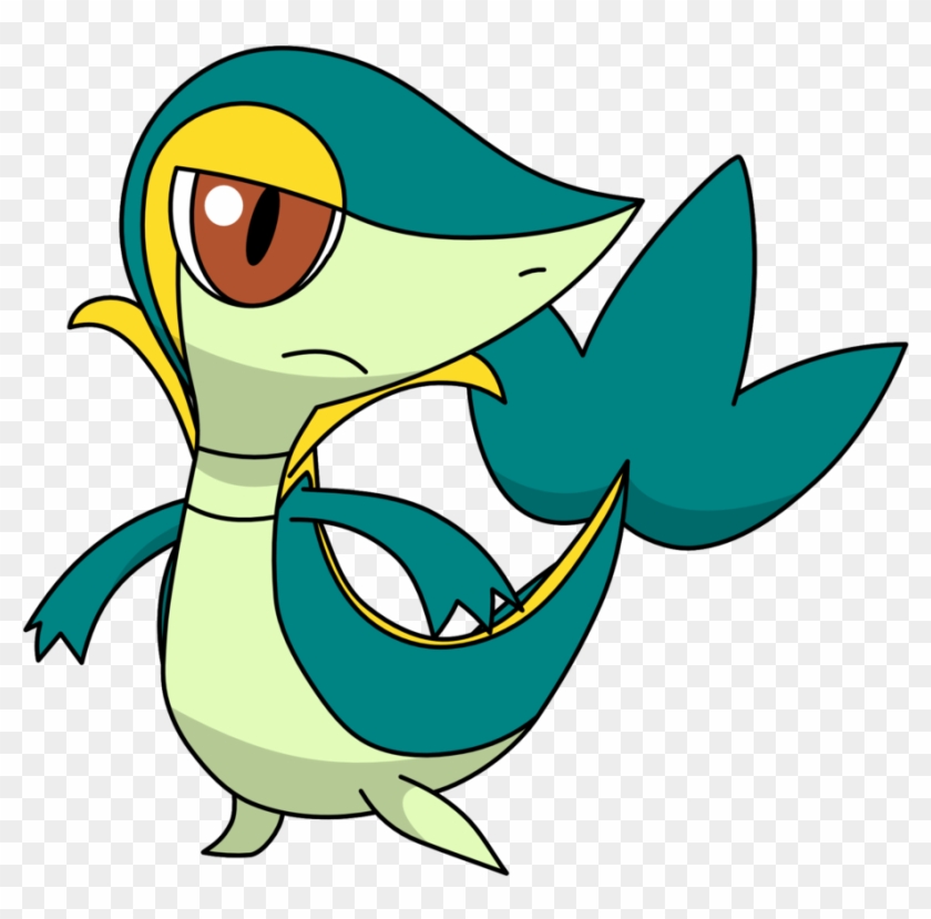 Shiny Snivy By Pyzyke On Deviantart - Imagens Do Pokemon Snivy #564785