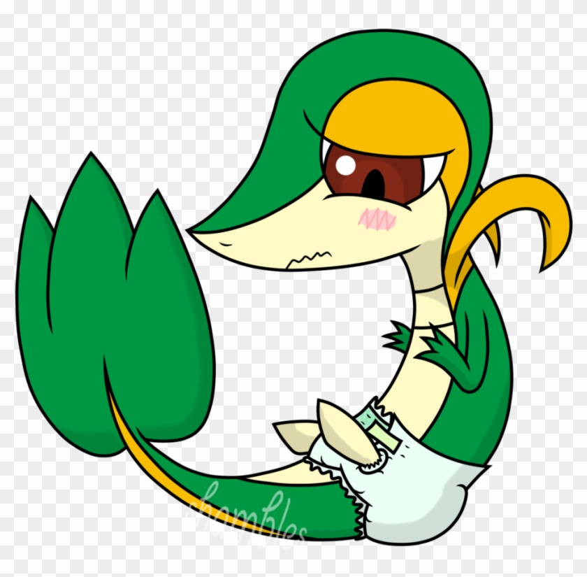 Snivy By The Shambles - Snivy In Diapers #564804