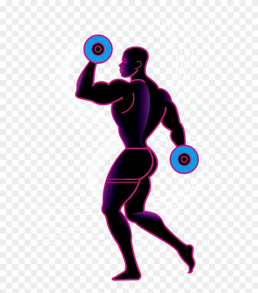 Weight Training Olympic Weightlifting Silhouette Physical - Weight Training Olympic Weightlifting Silhouette Physical #564872