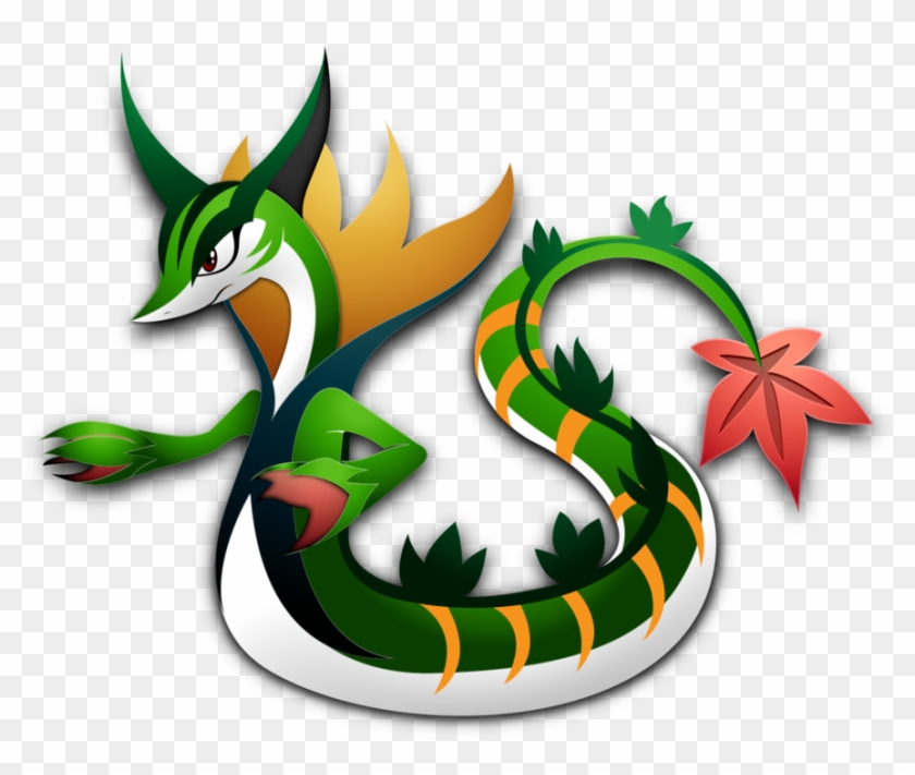 Mega Serperior By Darkheroic-d - Pokemon Serperior Mega Evolution #564885