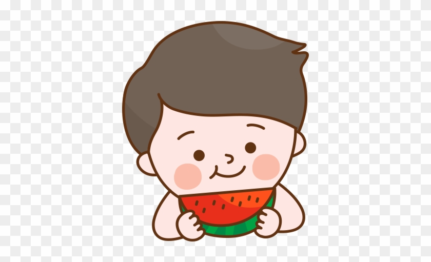 Child Eating Watermelon - Child Eating Watermelon #565004