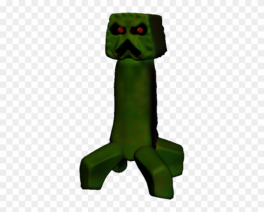 3d Minecraft Creeper By Thunder Of Light - Creeper Minecraft Png 3d #565215