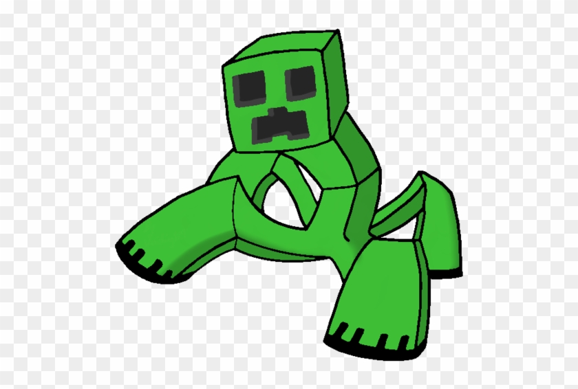 Sasha, The Mutant Creeper By Vanishingsvst - Minecraft Mutant Creeper Drawing #565264