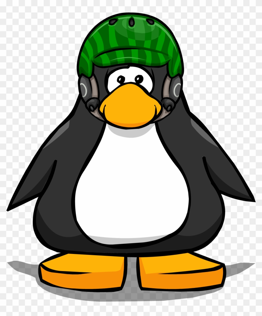Watermelon Helmet Pc - Club Penguin Tour Guide Hat #565378