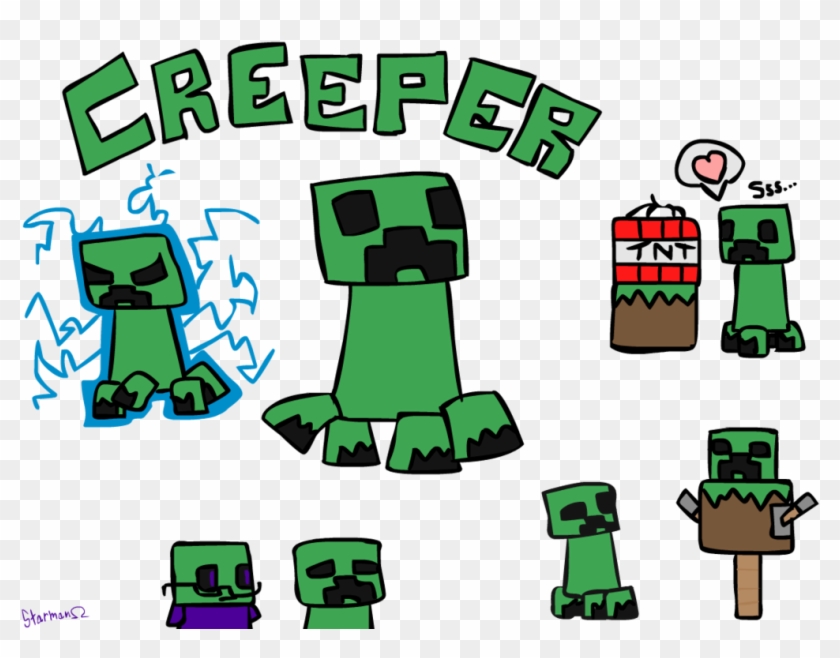 Creeper By Starman-omega - Cartoon #565364