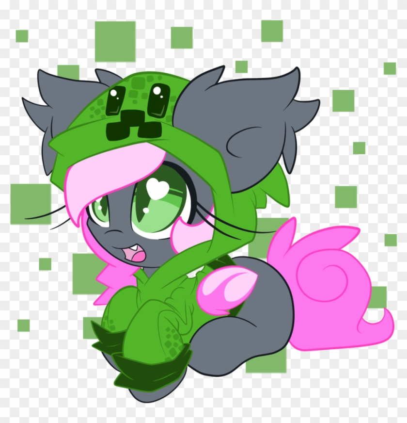 Lorehoshiko, Bat Pony, Blank Flank, Clothes, Creeparka, - Cartoon #565505